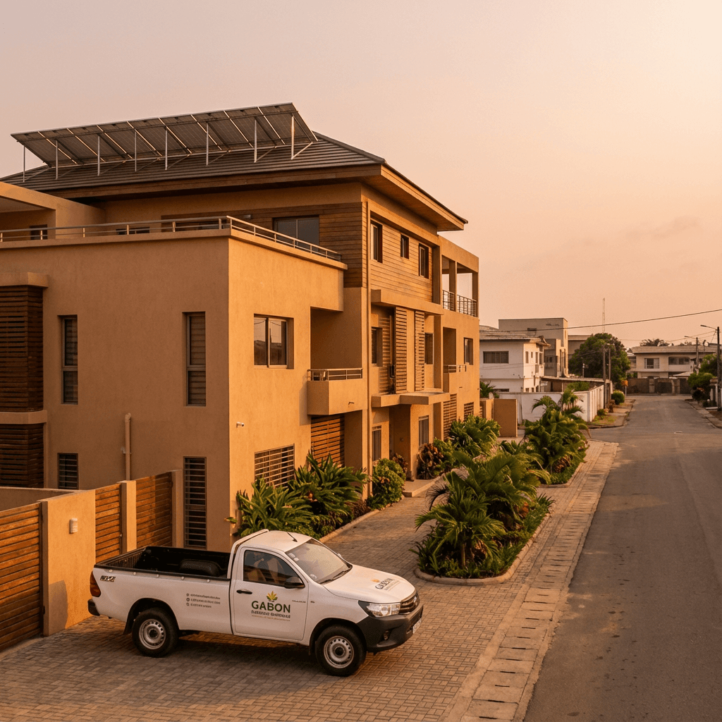 Rendement durable : comment sécuriser un investissement locatif rentable grâce aux contrats d’entreprise et à l’énergie solaire au Gabon