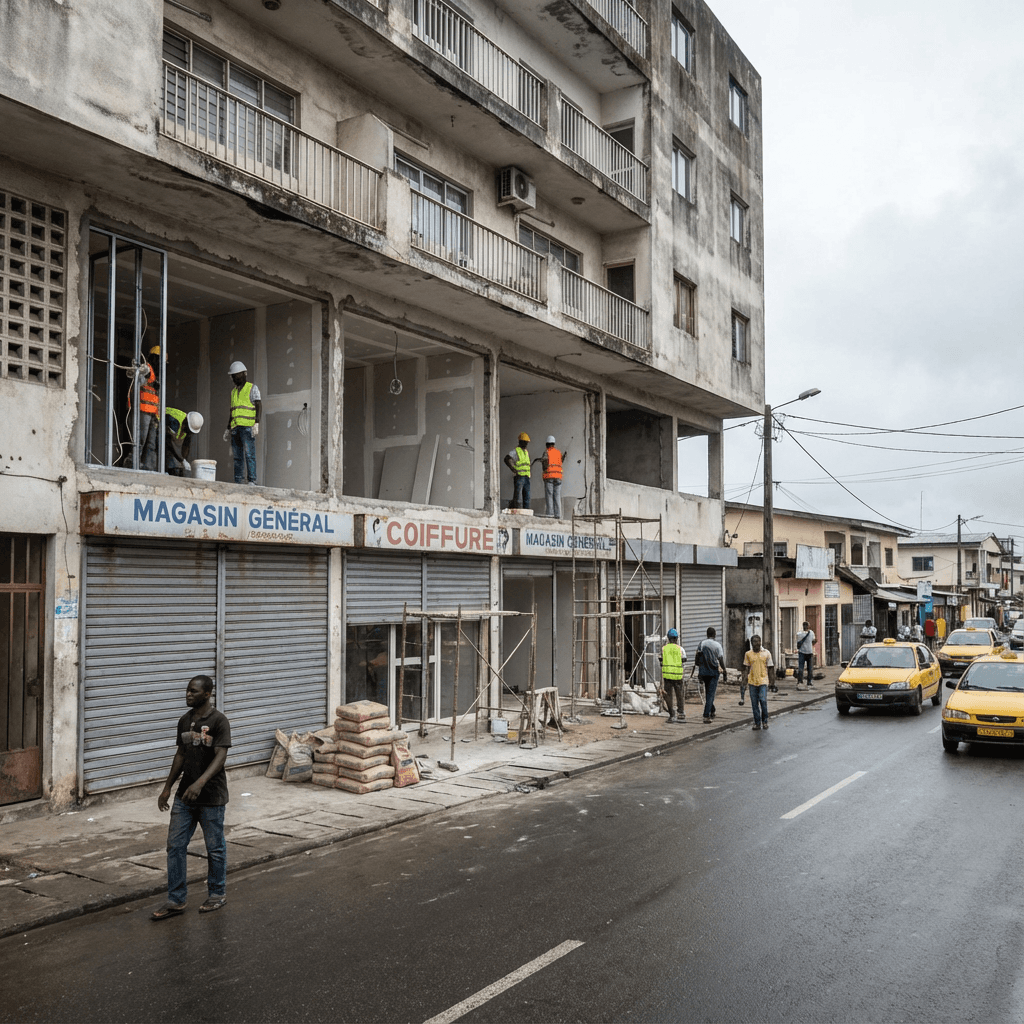 Transformer les commerces vacants en or locatif : stratégie rentable d'investissement au Gabon